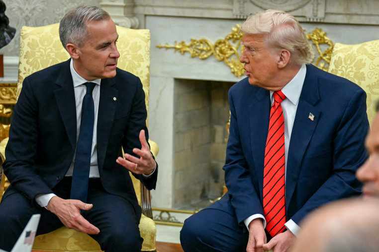 Carney and Trump.
